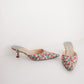 Vintage Manolo Blahnik Raspberry Kitten Heels 38.5