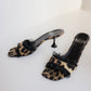 Vintage Moschino Leo Mules 36.5