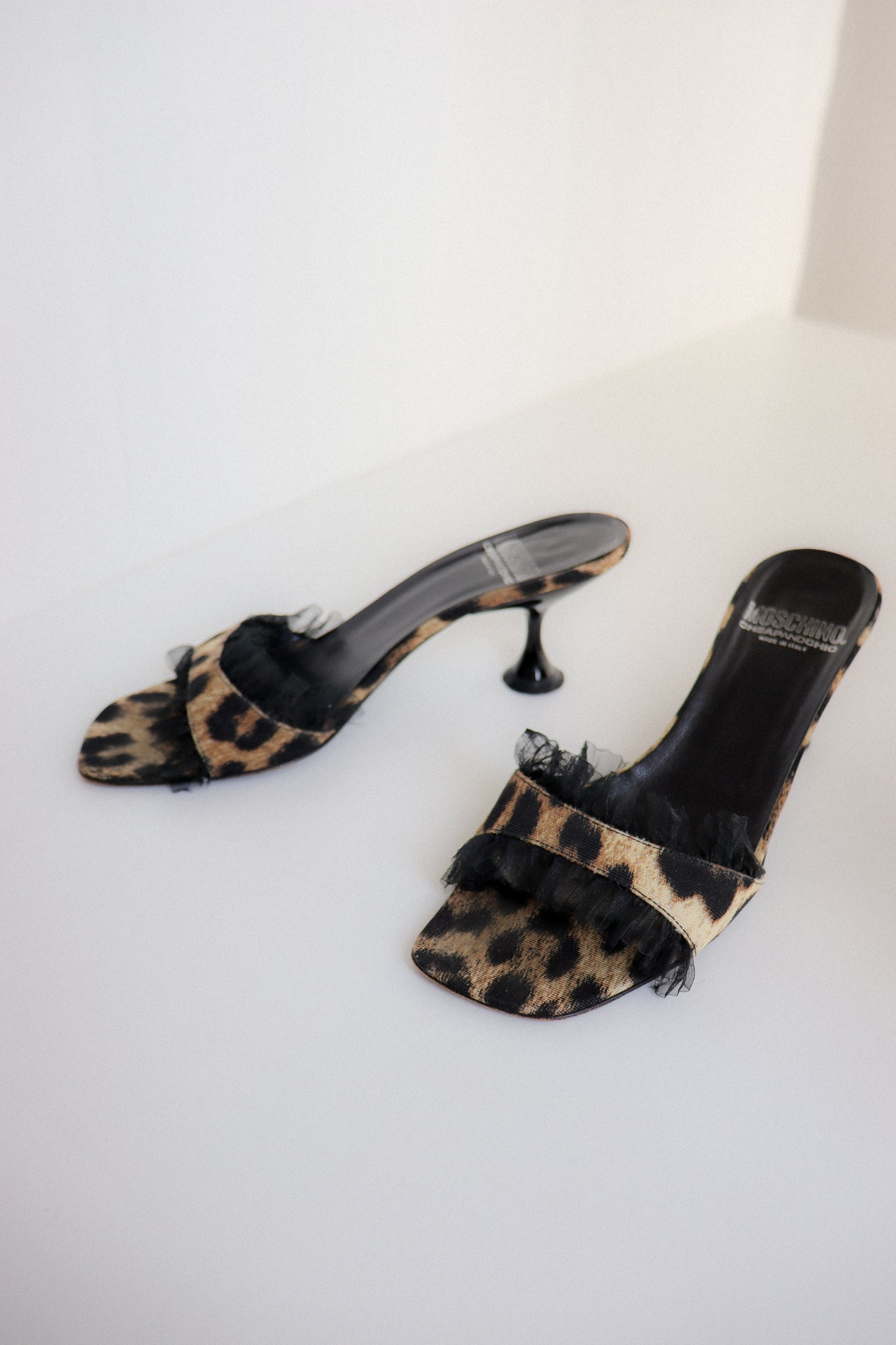 Vintage Moschino Leo Mules 36.5