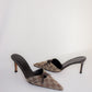 Vintage Gucci Mules Bow US 8