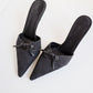 Vintage Gucci Mules Bow 38