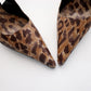 Vintage Dolce & Gabbana Leopard Slingbacks 37.5
