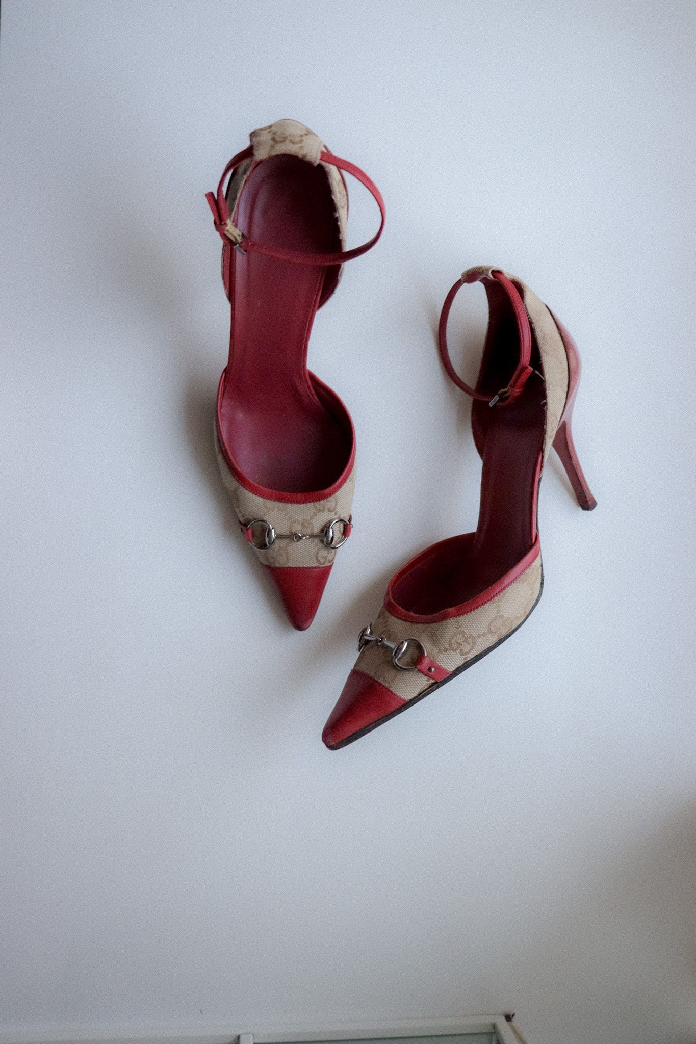 Vintage Gucci Horsebit Heels 38.5