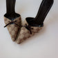 Vintage Gucci Bow Mules 37