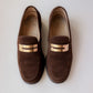 Vintage Gucci Suede Loafer 37.5