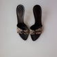 Vintage Gucci Bow Mules 38.5