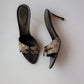 Vintage Gucci Bow Mules 38.5