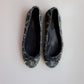 Vintage Louis Vuitton Denim Ballet Flats 38