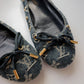 Vintage Louis Vuitton Denim Ballet Flats 38