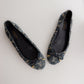 Vintage Louis Vuitton Denim Ballet Flats 38