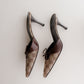 Vintage Gucci Bow Heels 36