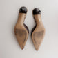 Vintage Gucci Bow Heels 36