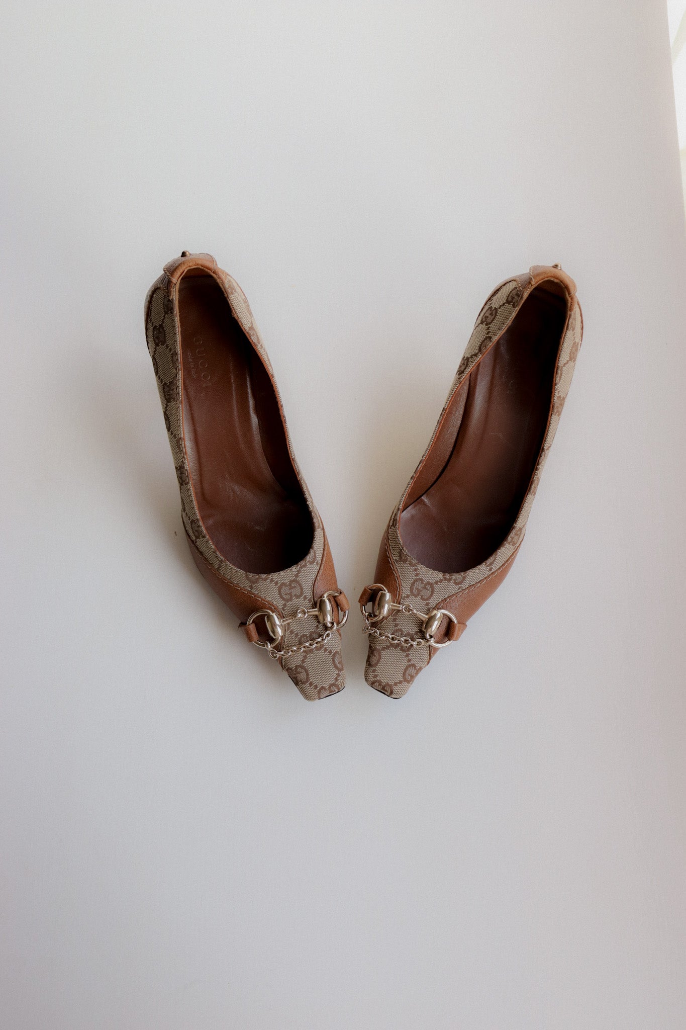 Vintage Gucci Horsebit Heels 37