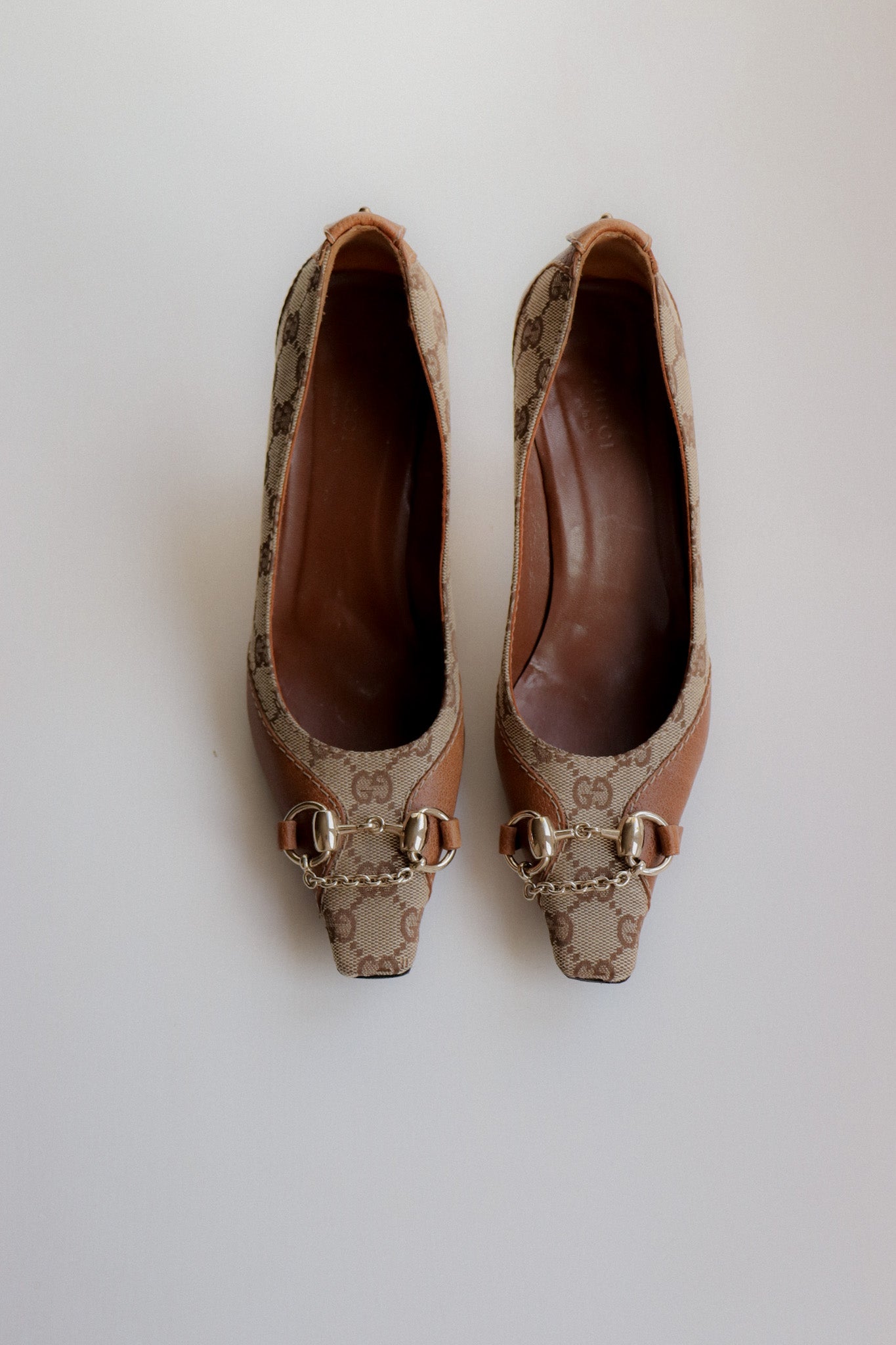 Vintage Gucci Horsebit Heels 37